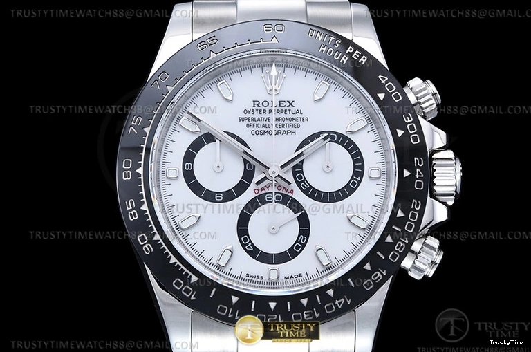 0101 Lightweight ROLDYT0436A – Daytona 116500 CER SS SS White 904L QF V3 SH 948